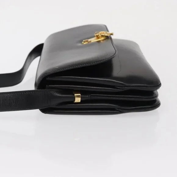 Pre-Owned GUCCI GG Canvas Shoulder Bag Beige Gold 90646Brand: GUCCI Material: